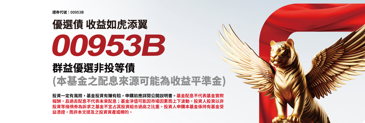 00953B群益優選非投等債