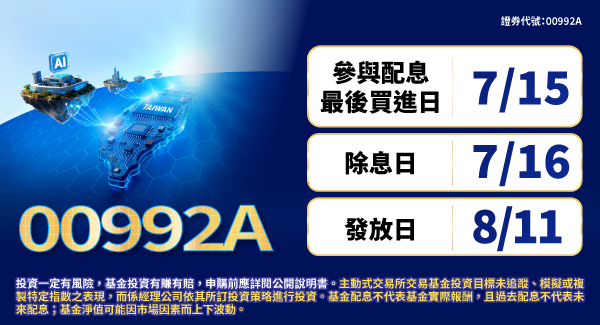 00992A 群益台灣科技創新主動